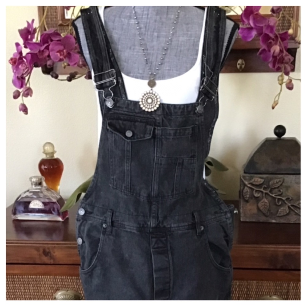 πFree People Baggy Boyfriend Overalls. NWOT. - Picture 5 of 8